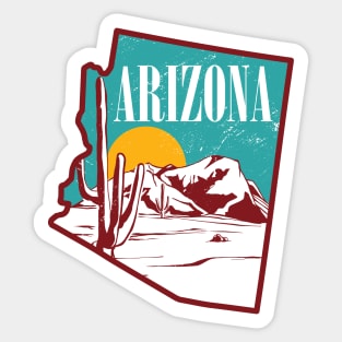 Arizona Landscape Sticker